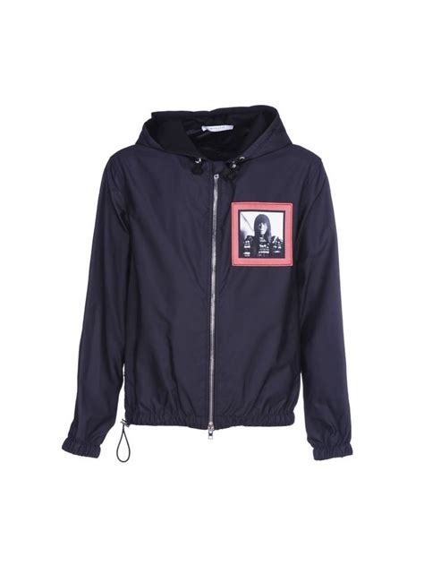 givenchy patch windbreaker jacket